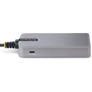 Startech.com Hub USB de 3 Puertos Usba - USB 3.0 de 5gbps - Concentrador USB de 3 Puertos USB-A - USB Portátil - Red Ethernet Rj45 - Soporte Uasp - 4 Total USB Port(s)1 Puerto(s) de Red (rj-45) - Pc,