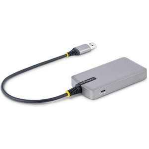 Startech.com Hub USB de 3 Puertos Usba - USB 3.0 de 5gbps - Concentrador USB de 3 Puertos USB-A - USB Portátil - Red Ethernet Rj45 - Soporte Uasp - 4 Total USB Port(s)1 Puerto(s) de Red (rj-45) - Pc,