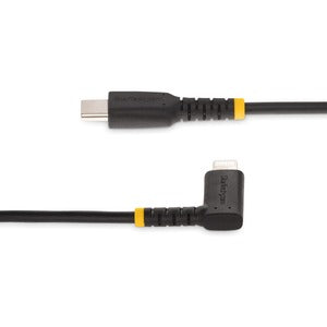 Startech.com Cable de 1m USB-C a Lightning - Cable USB 2.0 a Lightning Acodado - Cable USB Tipo C a Lightning de Carga - Mfi - para Iphone - Cable For Iphone, Ipad, Ipad Mini, Ipod - 480mbit/s - Mfi