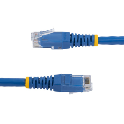 Startech.com Cable Azul Moldeado de 3m Cat6 Rj45 Utp de Red Gigabit Ethernet - Cable For Dispositivo de Red, Workstation - 10gbit/s - Cable de Conexión - Oro Conector Chapado - Cmg - 24 Awg - Azul