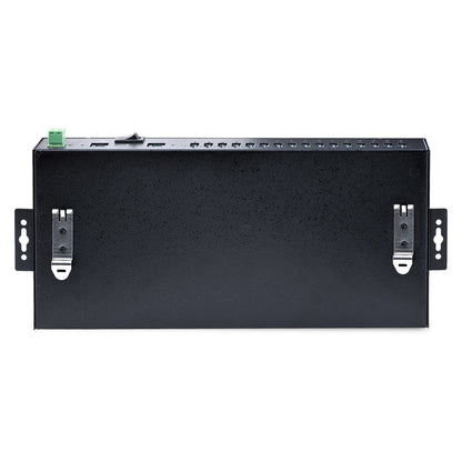 Startech.com Hub USB 3.0 16 Puertos Industrial - Montaje en Rack/superficie/din - Carga Compartida 120w - Esd - Bloque de Terminal - 16 Total USB Port(s)