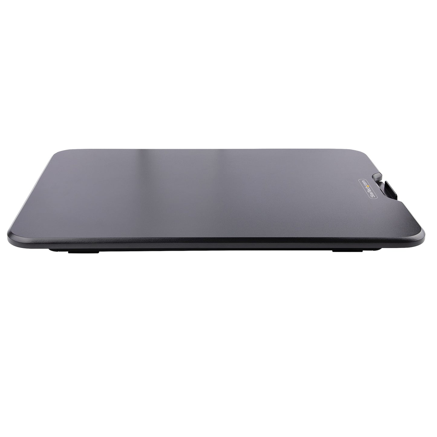 Startech.com Convertidor de Escritorio Bipedestación de Pie y Sentado para Laptop - Hasta 8kg - Elevador de Altura Ajustable - 8kg Capacidad de Carga - 4.6CM Altura X 47CM Ancho - Mesa - Acero - Negro
