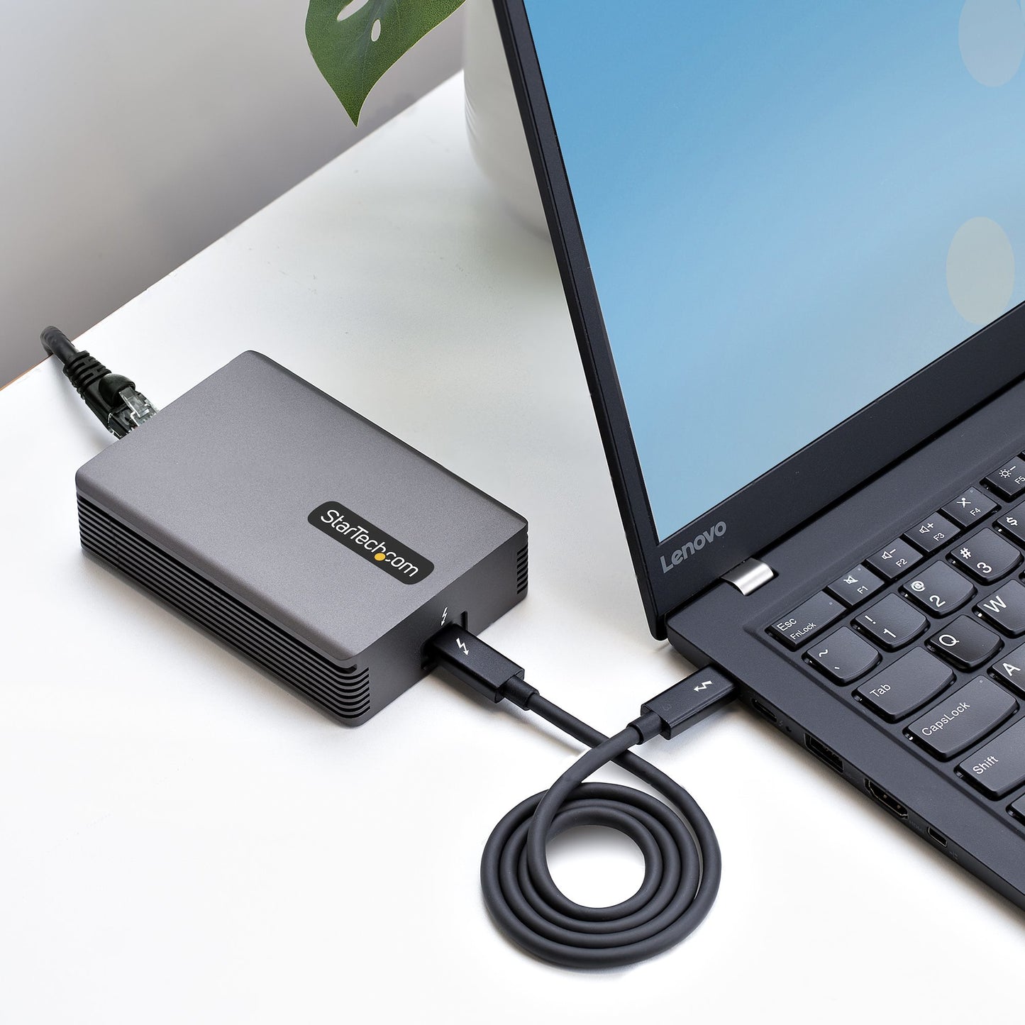 Startech.com Adaptador de Red Ethernet Externo Thunderbolt 3 a Rj45 - 10gbe - Nic 10gbase-t/5-2.5gbase-t - 10GB - Cable Tb3 - Win/mac - Startech.com Adaptador de Red Ethernet Externo Thunderbolt 3 a