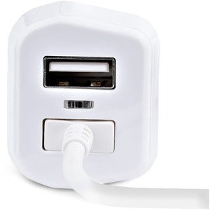 Cable Cargador de Coche StarTech.com USBLT2PCARW2 | Espiral 1m, 12W, 2x USB