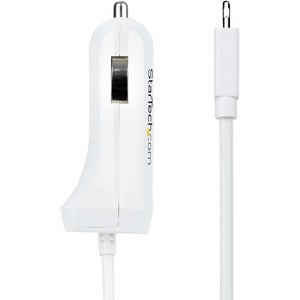 Cable Cargador de Coche StarTech.com USBLT2PCARW2 | Espiral 1m, 12W, 2x USB