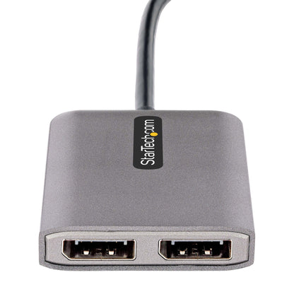 Adaptador USB-C StarTech.com MST14CD122DP | 2x DisplayPort 1.4, 5K a 60Hz