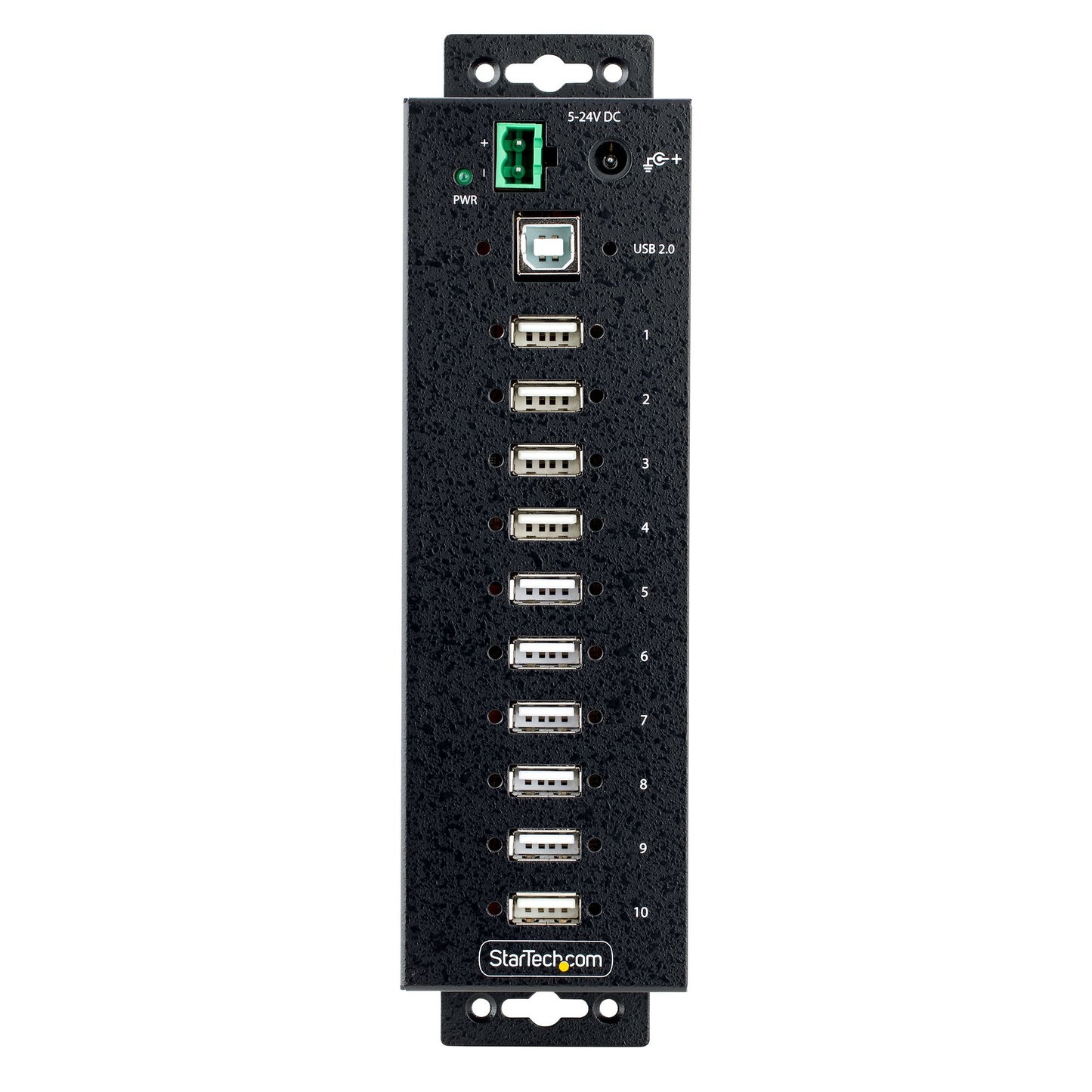 Hub USB StarTech.com USB210AIND | 10 Puertos USB 2.0, Protección ESD Nivel 4