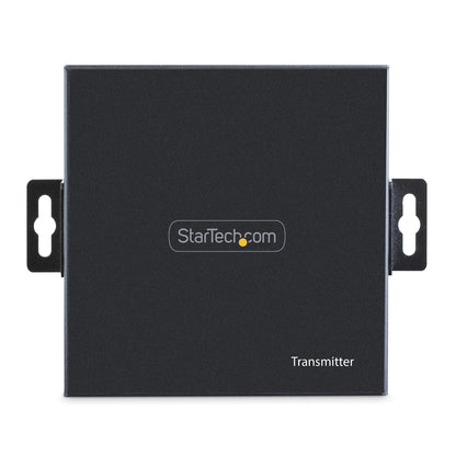Startech.com Extensor de Video HDMI 4k Por Cable Cat5/cat6 Ethernet - 4k 60hz Hdr - 70m - S/pdif - Juego Transmisor y Receptor - 2 X Red (rj-45) - 3 X HDMI - 70.10m Alcance Extendido - Metálico