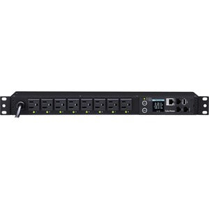 Switched Pdu, 1u, 15a, 120v, Nema 5-15p, 8 Nema 5-15R