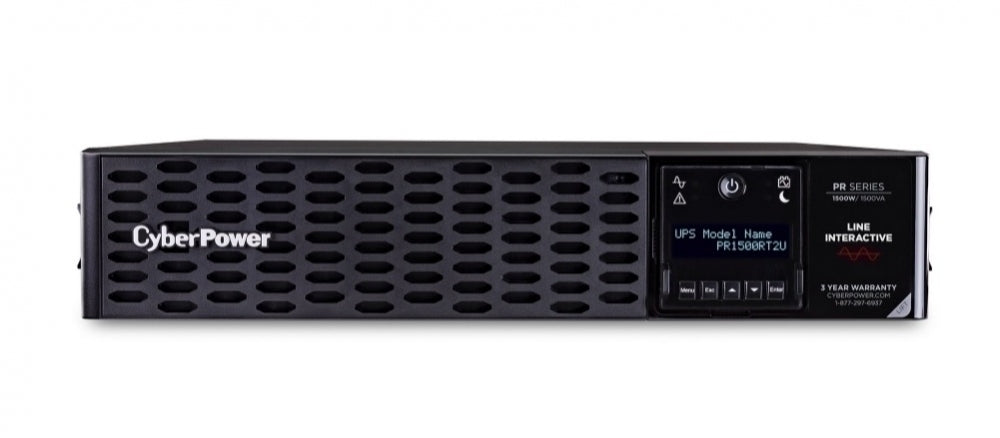 UPS CyberPower PR1500RT2U | 1500VA, Salida de Onda Senoidal