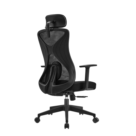 Silla de Oficina Acteck AC-937238 | Ergonómica, Ajuste Lumbar, Soporta Hasta 120 Kg
