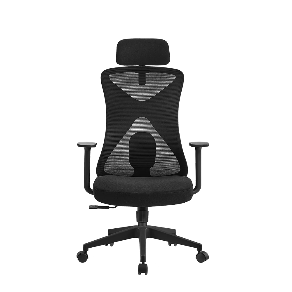 Silla de Oficina Acteck AC-937238 | Ergonómica, Ajuste Lumbar, Soporta Hasta 120 Kg