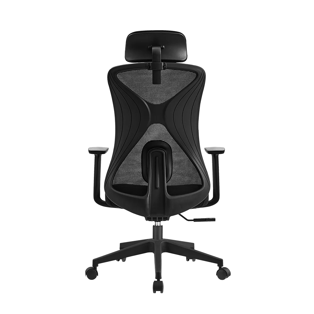 Silla de Oficina Acteck AC-937238 | Ergonómica, Ajuste Lumbar, Soporta Hasta 120 Kg