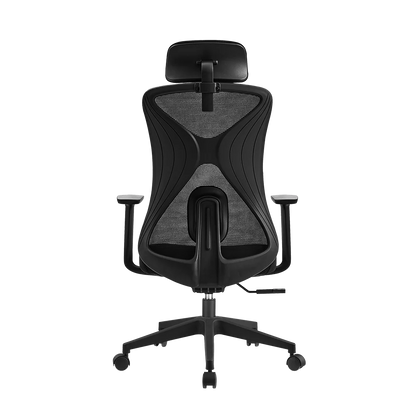 Silla de Oficina Acteck AC-937238 | Ergonómica, Ajuste Lumbar, Soporta Hasta 120 Kg