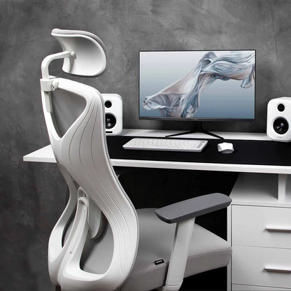 Silla de Oficina Acteck AC-937245 | Ergonómica, Ajuste Lumbar, Soporta Hasta 120 Kg