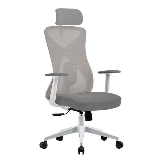 Silla de Oficina Acteck AC-937245 | Ergonómica, Ajuste Lumbar, Soporta Hasta 120 Kg