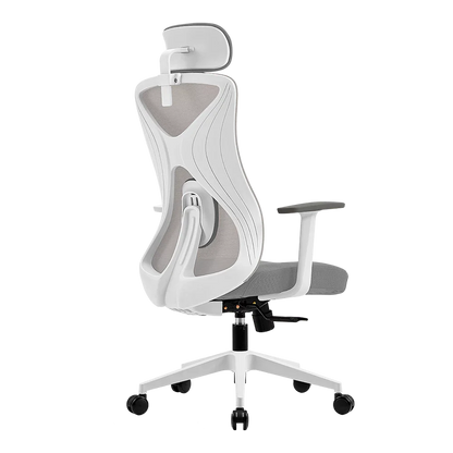 Silla de Oficina Acteck AC-937245 | Ergonómica, Ajuste Lumbar, Soporta Hasta 120 Kg