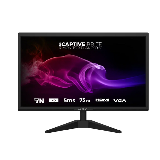 Monitor Acteck AC-939409 | 19.5" HD, 75Hz, 5ms, Low Blue Light