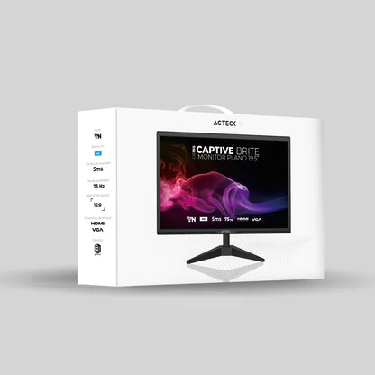 Monitor Acteck AC-939409 | 19.5" HD, 75Hz, 5ms, Low Blue Light