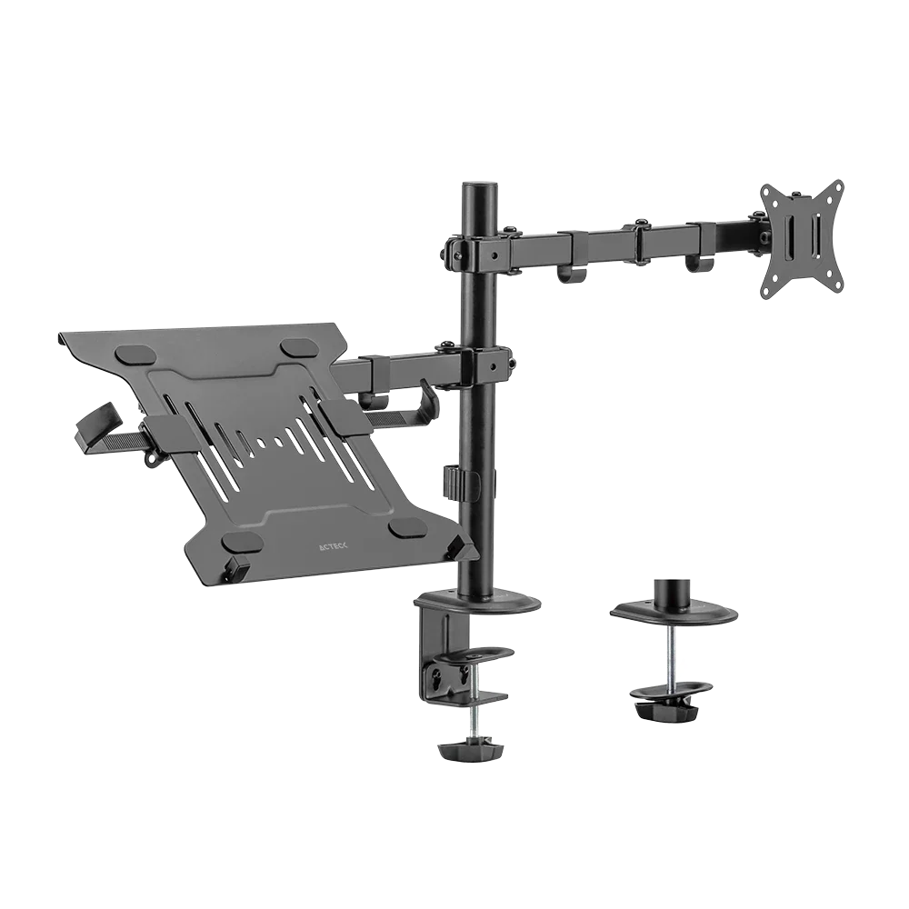 Soporte Articulado Acteck AC-939652 | Soporta 9 kg Monitor, 4 kg Laptop