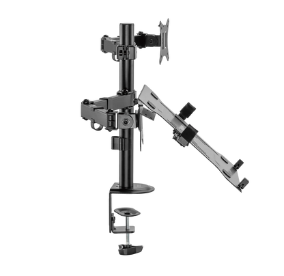 Soporte Articulado Acteck AC-939652 | Soporta 9 kg Monitor, 4 kg Laptop