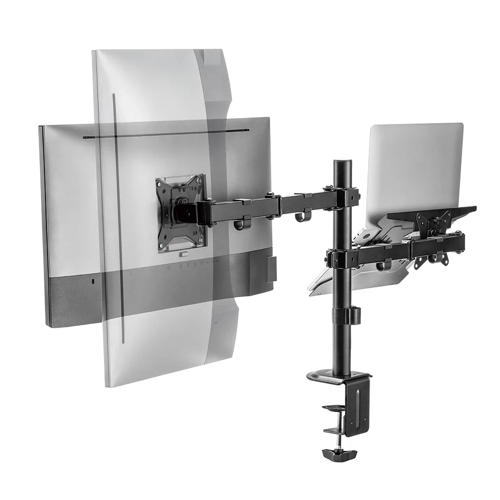 Soporte Articulado Acteck AC-939652 | Soporta 9 kg Monitor, 4 kg Laptop