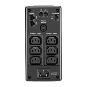 Back Ups Pro Br 900va, 6 Outlets, Avr, LCD Interface