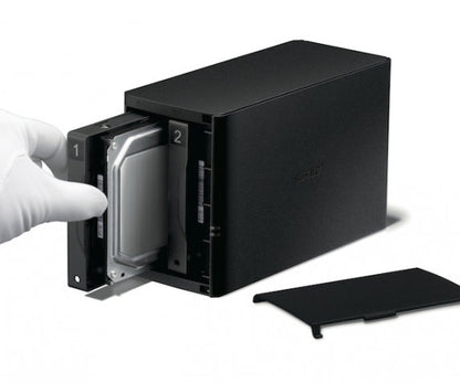 NAS Buffalo LinkStation 220D | 4TB, RAID 0/1, Almacenamiento en Red RJ-45 Gigabit