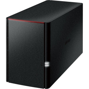 Nas 2 Bahías Linkstation 220d Series, 8TB (incluye 2 HDD de 4tb) Raid 0/1, Sistema de Almacenamiento en Red RJ-45 Gigabit, USB 2.0,  Compatible con Windows & Mac, Personal Cloud Storage con Acceso