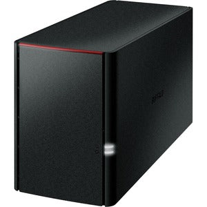 Nas 2 Bahías Linkstation 220d Series Soho, 8TB (incluye 2 HDD de 4tb) Raid 0/1, Sistema de Almacenamiento en Red RJ-45 Gigabit, USB 2.0,  Compatible con Windows®, Windows Server® &  Mac Os®, Incluye
