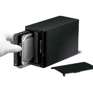 NAS Buffalo LinkStation 220D | 12TB, RAID 0/1, RJ-45 Gigabit