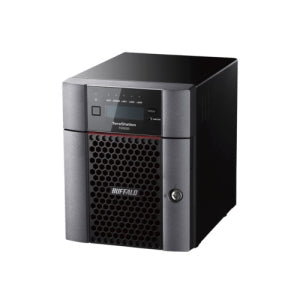 Nas 4 Bahías Terastation 5420dn Series, 40TB (incluye 2 HDD de 20TB y 2 Bahías Libres) Raid 0/1/5/6/10, Sistema de Almacenamiento en Red RJ-45 10G 1x & Gigabit 2x,usb 3.2 2x & USB 2.0 2x, QUAD-CORE
