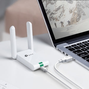 Adaptador USB Inalámbrico TP-Link TL-WN822N | 300 Mbps, Alta Sensibilidad