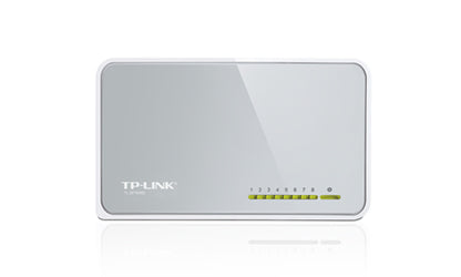 TP-LINK Switch No Administrable de 8 Puertos Fast Ethernet 10/100.