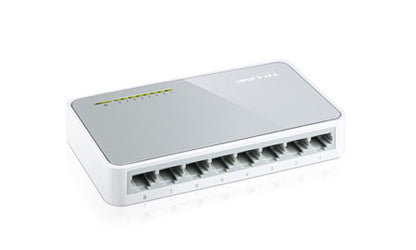 TP-LINK Switch No Administrable de 8 Puertos Fast Ethernet 10/100.