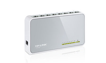 TP-LINK Switch No Administrable de 8 Puertos Fast Ethernet 10/100.