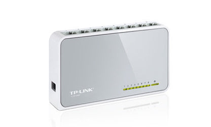 TP-LINK Switch No Administrable de 8 Puertos Fast Ethernet 10/100.