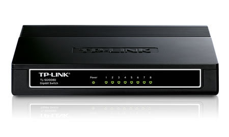 TP-LINK Switch No Administrable de 8 Puertos Gigabit 10/100/1000.