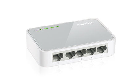 TP-LINK Switch No Administrable de 5 Puertos Fast Ethernet 10/100.