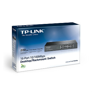 TP-LINK Switch No Administrable de 16 Puertos Fast Ethernet 10/100