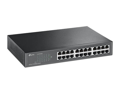 Switch TP-Link TL-SF1024D | 24 Puertos Fast Ethernet 10/100, No Administrable
