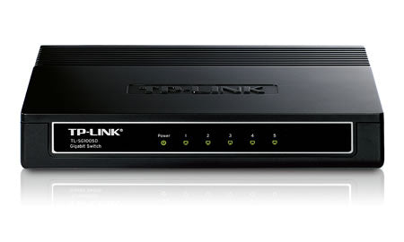 Switch TP-Link TL-SG1005D | 5 Puertos Gigabit, No Administrable