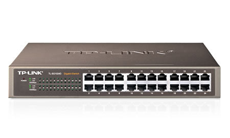 TP-LINK Switch No Administrable de 24 Puertos Gigabit 10/100/1000.