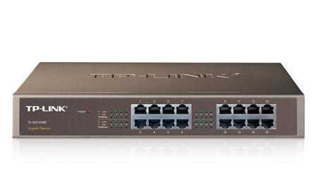 TP-LINK Switch No Administrable de 16 Puertos Gigabit 10/100/1000.