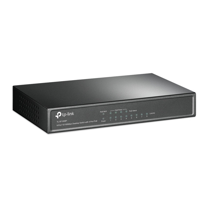 TP-LINK Switch Poe de Escritorio de 8 Puertos de 10/100mbps