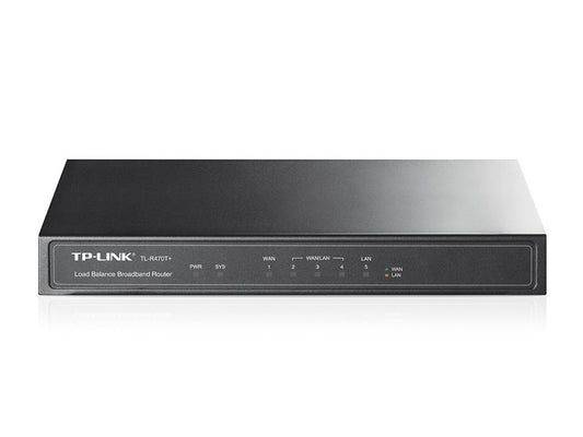 Router TP-Link TL-R470T+ | Balanceador de Carga, Multi-WAN