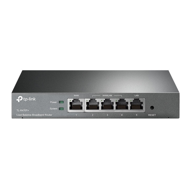 Router TP-Link TL-R470T+ | Balanceador de Carga, Multi-WAN