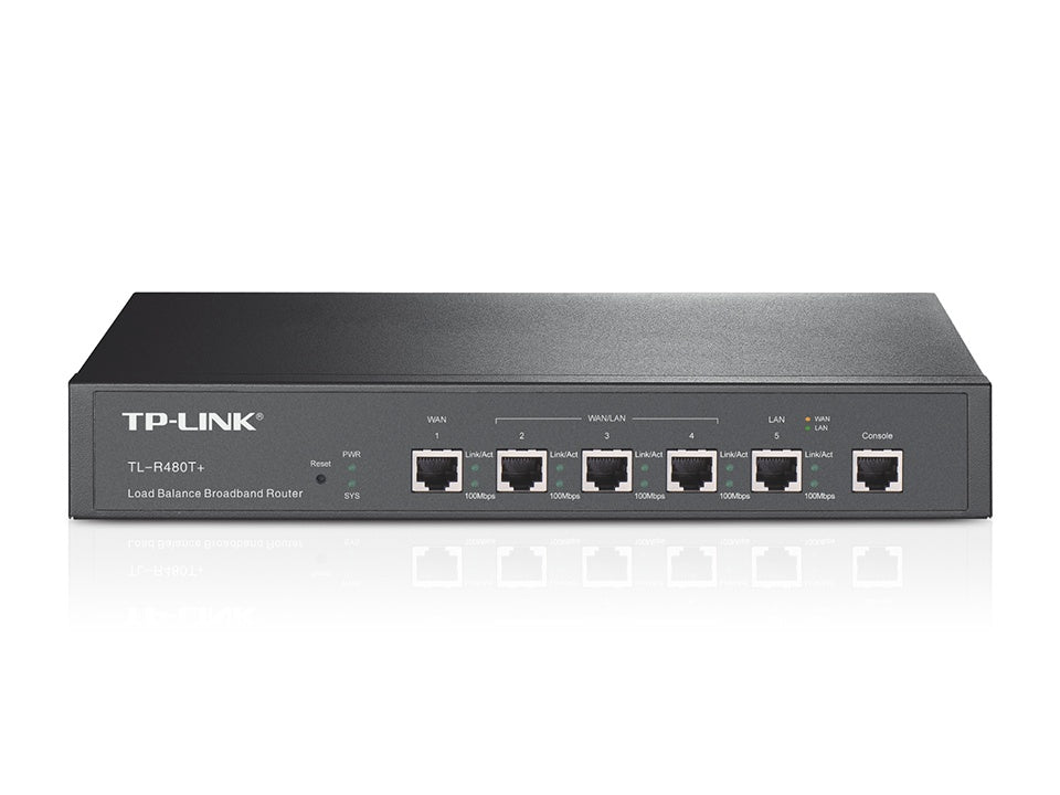 Router TP-Link TL-R480T+ | Balanceador de Carga, Multi-WAN