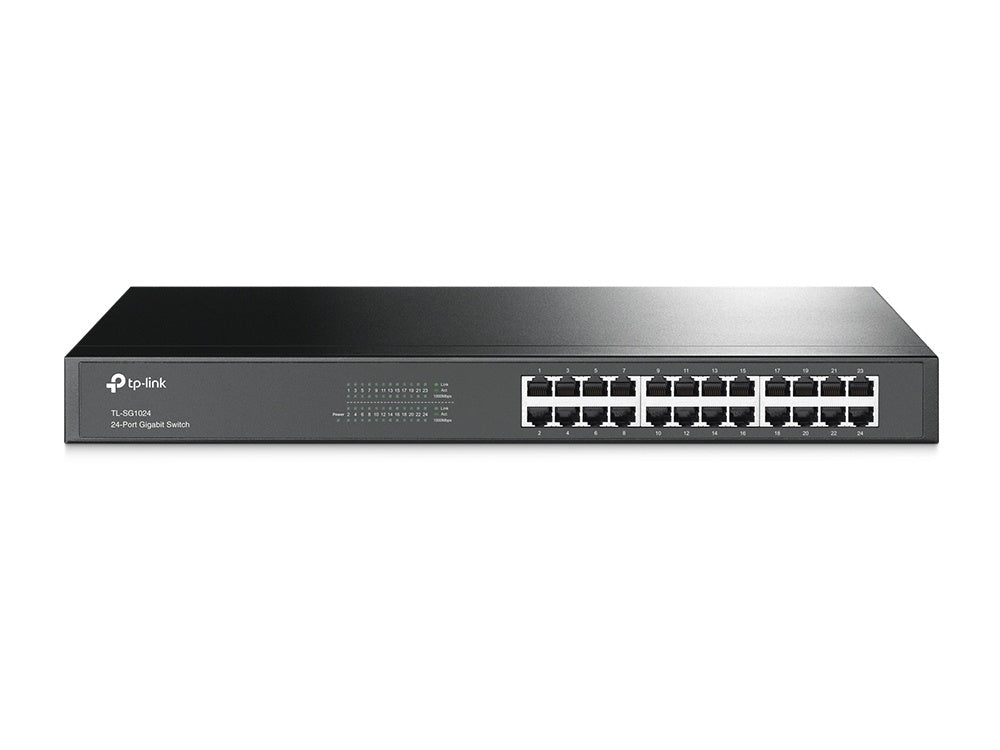 TP-LINK Switch No Administrable de 24 Puertos Gigabit 10/100/1000.