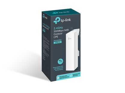 TP-LINK Cpe de Exterior de 9dbi en 2.4GHZ a 300mbps